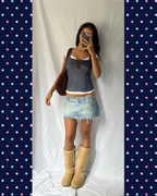 Vintage Milkmaid Double Layer Tee