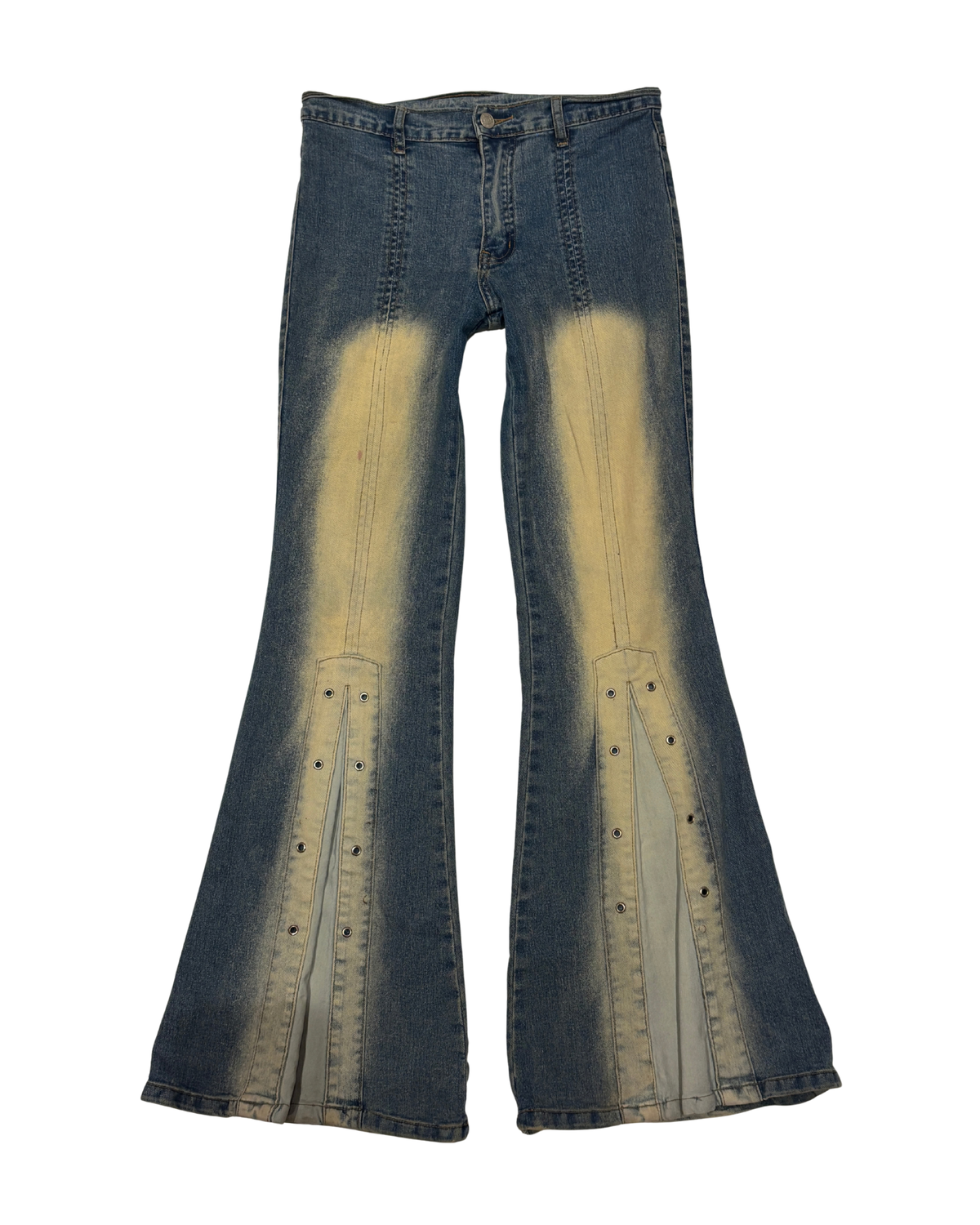 Vintage 00's Acid Wash Bell Bottoms