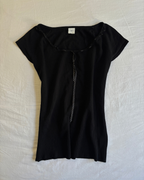 2000's Milkmaid Knit Top
