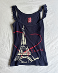 Vintage 00's Eiffel Tower Tank