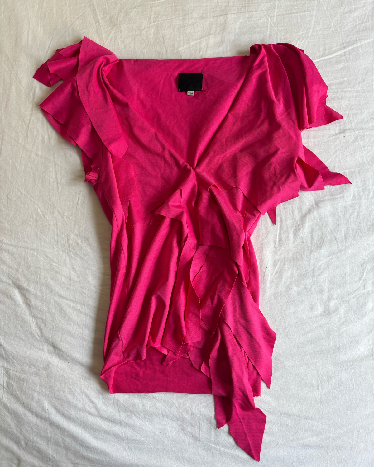 Vintage 00's Fuchsia Asymmetric 3 Piece Set