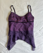 Vintage Sequin Mermaid Two Piece Set