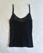 Vintage 00's Gold Sequin Cami Top