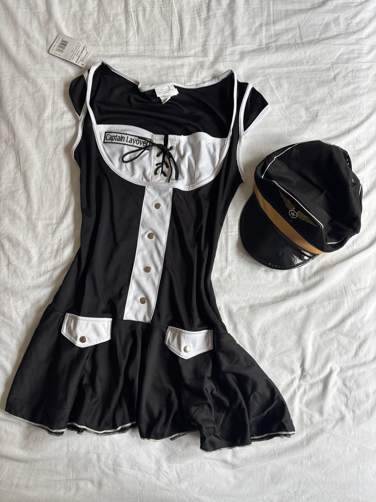 Vintage 00's Captain Layover Costume