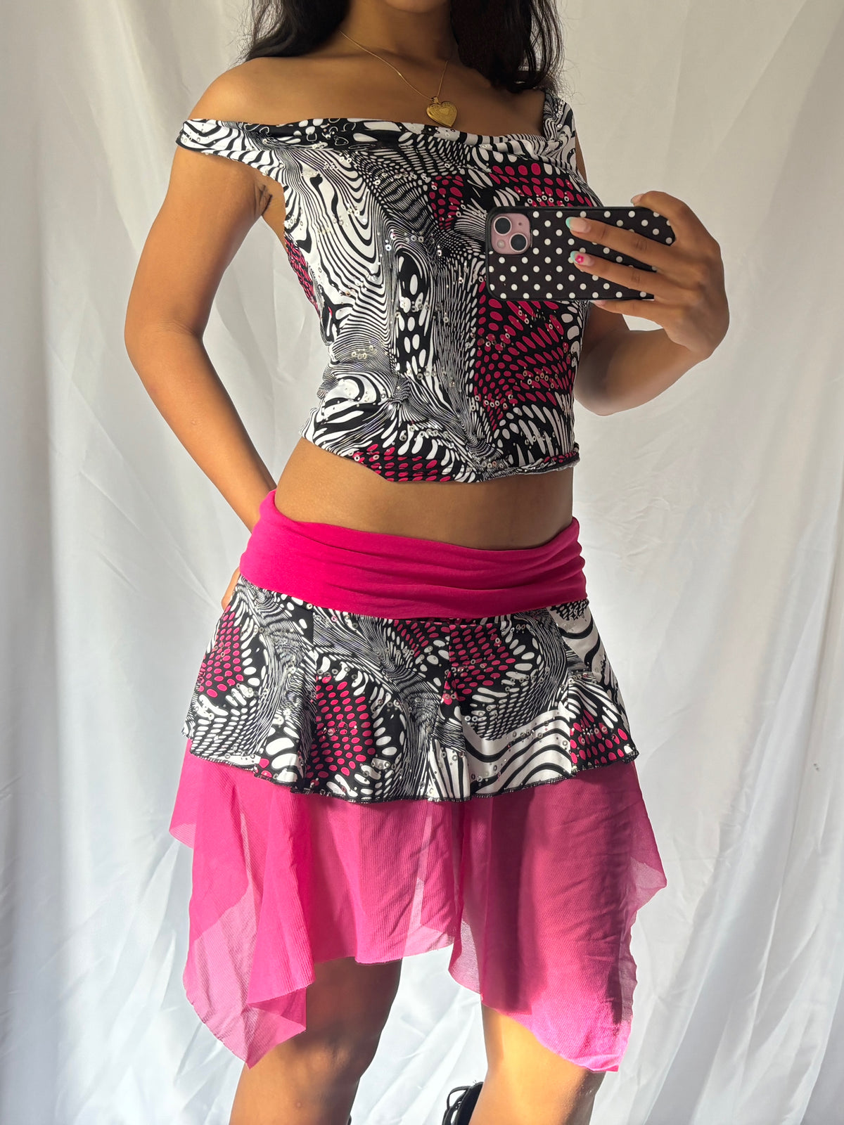 2000's Mcbling Sequin Set