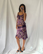 Vintage 00's Paisley Velvet Set