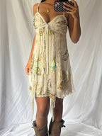 Vintage 2000's Butterfly Mini Dress
