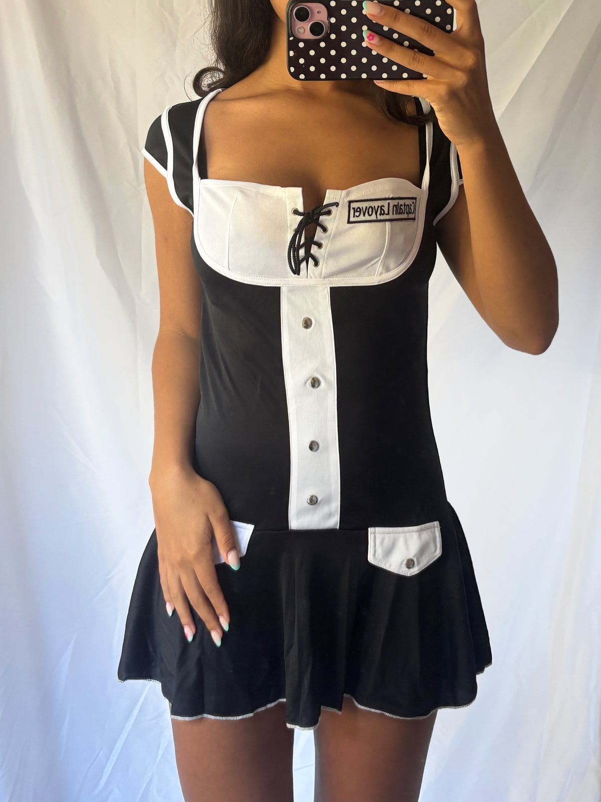 Vintage 00's Captain Layover Costume
