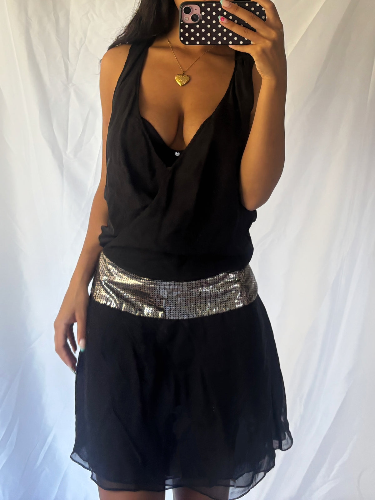 00's Miss Sixty Cocktail Midi Dress