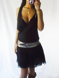 00's Miss Sixty Cocktail Midi Dress