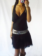00's Miss Sixty Cocktail Midi Dress