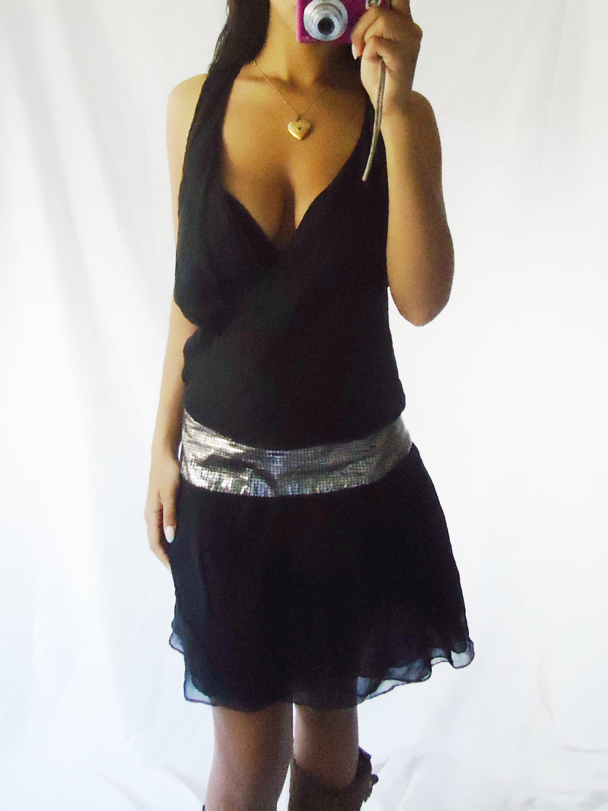 00's Miss Sixty Cocktail Midi Dress
