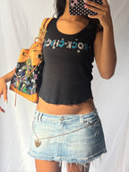 2000's Rock Chick Rhinestone Tank
