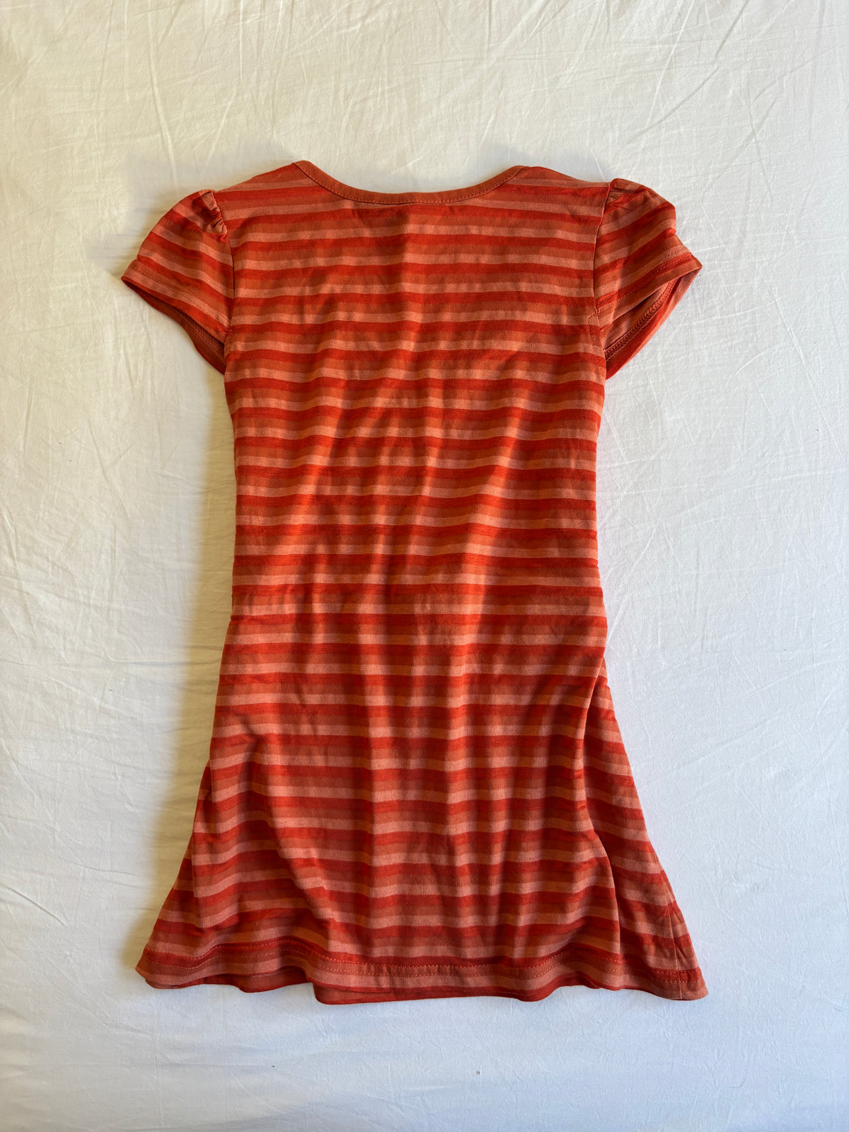 2000's Stripe Short Sleeve Top
