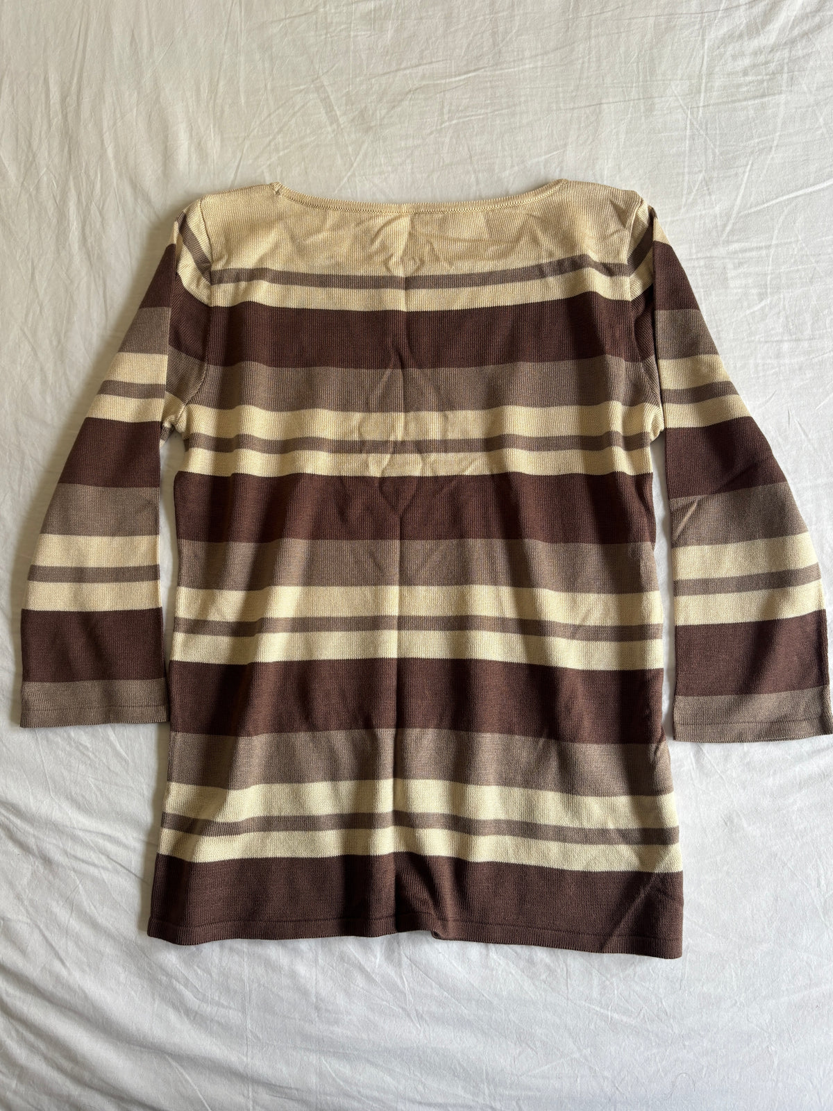 Vintage Stripe 3/4 Sleeve Top