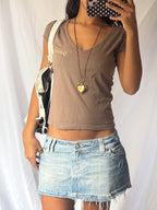 Vintage 00's Golddigga Rhinestone Tee