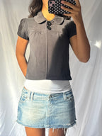 Vintage 00's Short Sleeve Peacoat