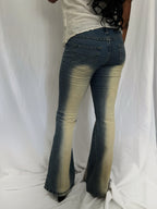 Vintage 00's Acid Wash Bell Bottoms