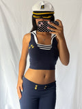 Vintage 00's First Mate Sailor Costume