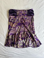 Vintage 00's Paisley Velvet Set