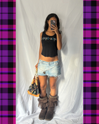 2000's Rock Chick Rhinestone Tank