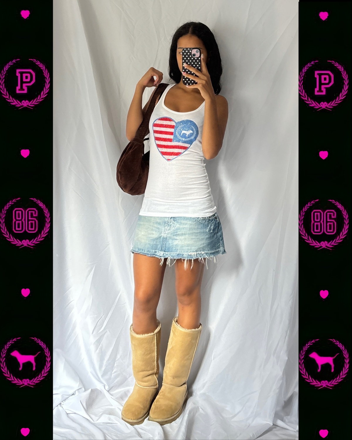 Vintage Victoria Secret PINK USA Tank