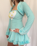 Vintage Leg Avenue Teal Care Bears Costume