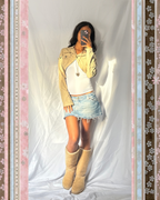 Vintage 2000's Cropped Cargo Bolero Jacket